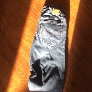 Girls Levi denim leggings
